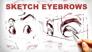 Thumbnail: Drawing Eyebrows + Tips to Improve Your Art Skills!