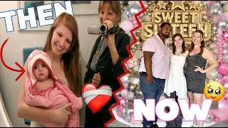 Thumbnail: My daughter's *emotional* SWEET 16 ❤️‍🩹 (teen mom to now)
