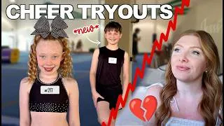 Thumbnail: *first* ALL-STAR CHEER TRY OUTS + some really, really sad news....