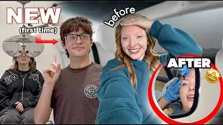 Thumbnail: Teen makeovers (first glasses), NEW eyebrows & sooo many life updates??? 🥹❤️‍🩹💸