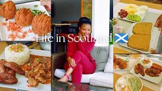 Thumbnail: Cozy Cooking at Home| Grocery shopping, First Bus Ride With Baby, Simple meals.