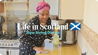Thumbnail: Cozy Day cooking at Home  |Baking Banana Bread , chicken rice, Small Kitchen Reset & Rainy Day Vlog
