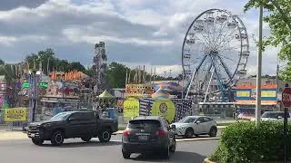 Thumbnail: Carnival at the mall. 🎠🎡🎢 #mallcarnival  #carnivalrides #shorts 