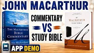 Thumbnail: MacArthur Study Bible OR Commentary? The Answer Might Surprise You