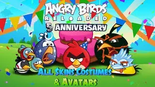 Thumbnail: Angry Birds Reloaded All Skins/Costumes & Avatars (July 2026)