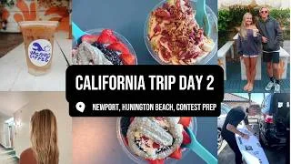 Thumbnail: CALIFORNIA TRIP Day 2: Newport COFFEE, Huntington Beach SHOPS, and Prepping For The Contest