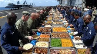 Thumbnail: How 5,000 U.S. Navy Sailors Eat, Sleep, and Shower on a Massive Aircraft Carrier