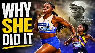 Thumbnail: TINA CLAYTON'S 10.93 STUNS SHA'CARRI RICHARDSON IN BRUSSELS — THIS IS WHY