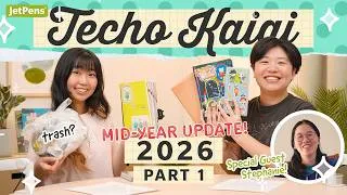 Thumbnail: How JetPens Staff Planner Journeys are Going! ✨📒 2026 Techo Kaigi Mid Year Update Pt 1