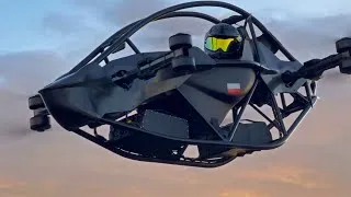 Thumbnail: Jetson ONE - Personal Flying Vehicle Chasing Sunsets