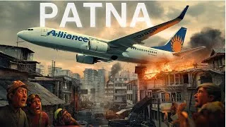 Thumbnail: जब PATNA के बीचो बीच क्रैश हुआ Plane | CRASHED minutes before landing | Alliance Air Flight 7412
