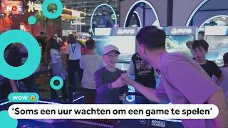 Thumbnail: Egbert is op de grootste gamebeurs ter wereld: 'Het is hier heel druk!'