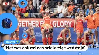 Thumbnail: Nederlandse hockeysters verliezen de finale van het WK na shoot-outs