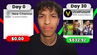 Thumbnail: I BLEW Up A YouTube Channel in 30 Days to Prove it's Not Luck