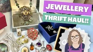 Thumbnail: Jewellery Thrift Haul - Vintage, Sterling Silver & One Big Mystery!