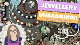 Thumbnail: Mystery Jewellery Unbagging - Gemstones, Art Glass & Upcycling Results!