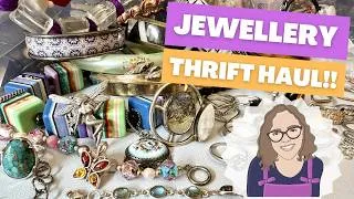 Thumbnail: Bumper Jewellery Thrift Haul - Silver, Pandora & 50 Vintage Pieces For £50!