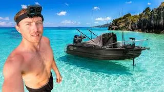 Thumbnail: Solo Boat Camping Trip - Living From The Ocean