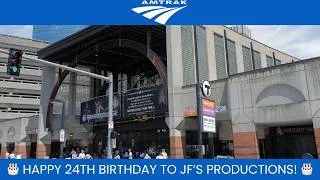 Thumbnail: Happy Birthday to JF’s Productions Announcements at Back Bay Station