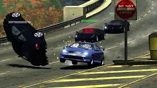 Thumbnail: NFS Most Wanted Epic Police Chase with Mercedes-Benz CLK 500