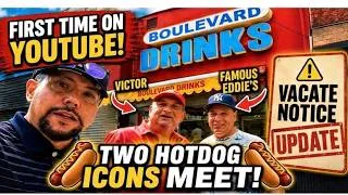Thumbnail: Two Hot Dog Legends Meet for the First Time (Eviction Update Inside)