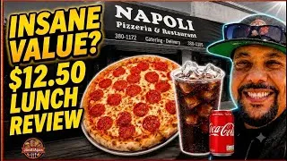 Thumbnail: Napoli Pizzeria’s Amazing $12.50 Lunch Special - Worth Every Penny! Great NYC Deal! 