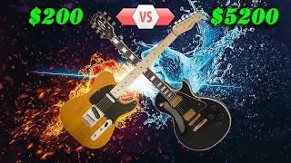 Thumbnail: $200 Telecaster vs $5200 Les Paul | 11 Zepp Riffs Challenge!