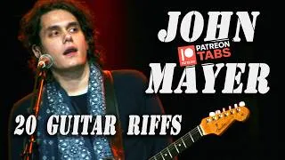 Thumbnail: 20 Soulful John Mayer Riffs You NEED to Hear (and Play!)
