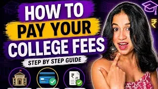 Thumbnail: How to pay💰 your own college fees💵 and manage finances (work + study guide) || college first year 💯
