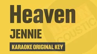 Thumbnail: JENNIE - Heaven (Karaoke)