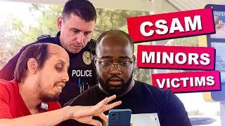 Thumbnail: Crusty Man Rat Looking Pred Shows Cops His Cp Stash!