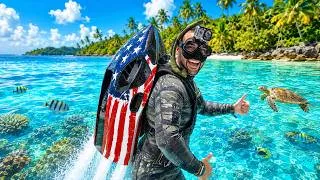 Thumbnail: Testing Worlds FASTEST Underwater JETPACK!! (SHARKMODE)