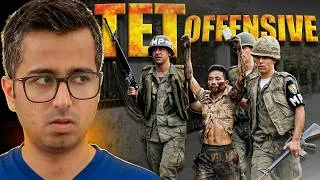 Thumbnail: USA vs Vietnam: TET OFFENSIVE in Hindi | Vietnam War