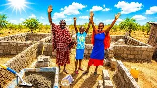 Thumbnail: 🏡 We Have Finally Started the Walling😱! 14-Year-Old Sision's Dream Is Finally Coming True ❤️