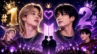 Thumbnail: JIMIN #1, JUNGKOOK #2! 😱 JIKOOK ACE DUO Takes Over Again! 💜