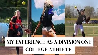 Thumbnail: MY EXPERIENCE AS A DIVISION ONE COLLEGE ATHLETE | advice for current and future college athletes