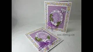 Thumbnail: Stampin Up Scalloped Wishes - Girly