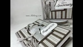 Thumbnail: Stampin Up Scalloped Wishes - Masculine Card