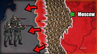 Thumbnail: I Built the Largest Human "Wall" To defend the USSR