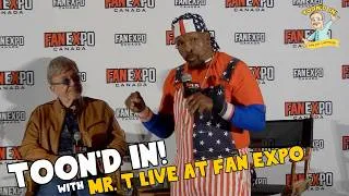 Thumbnail: A-Team and WrestleMania Stories LIVE | Mr. T at Fan Expo Canada | Toon'd In! with Jim Cummings