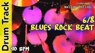 Thumbnail: Restraint Is Optional | 90 BPM 6/8 Blues Rock Drum Track