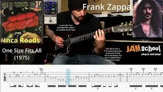 Thumbnail: Frank Zappa Inca Roads Guitar Solo with TAB