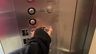 Thumbnail: Hilarious Door Struggle! A.S.K. Traction Elevators at 333 North Salisbury Garage in Raleigh, NC.