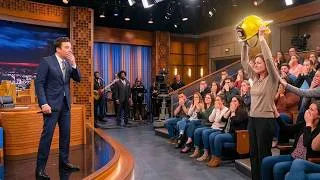 Thumbnail: A Dying Firefighter's Wife Stood Up in Fallon's Audience — She Was Holding His Helmet