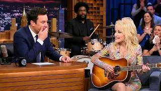 Thumbnail: Dolly Parton Sang a Song She Wrote for Fallon's Daughters — He Heard It for the First Time