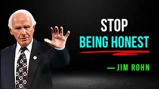Thumbnail: Stop Being Honest If You Want to Win – Jim Rohn Motivation