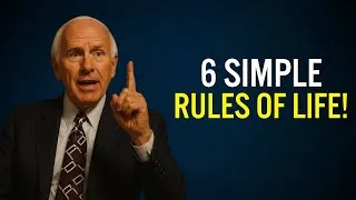 Thumbnail: 6 Simple Rules of Life That Will Transform Everything | Jim Rohn Motivation