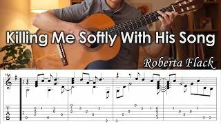Thumbnail: Killing Me Softly With His Song - Fingerstyle Guitar | TAB