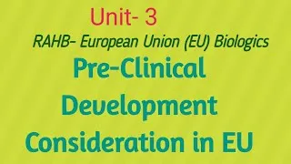 Thumbnail: Preclinical development consideration in EU|RAHB #preclinical #development #considerations #european