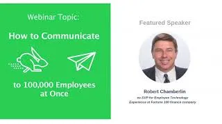 Thumbnail: How to Communicate with 100,000 Employees at Once?